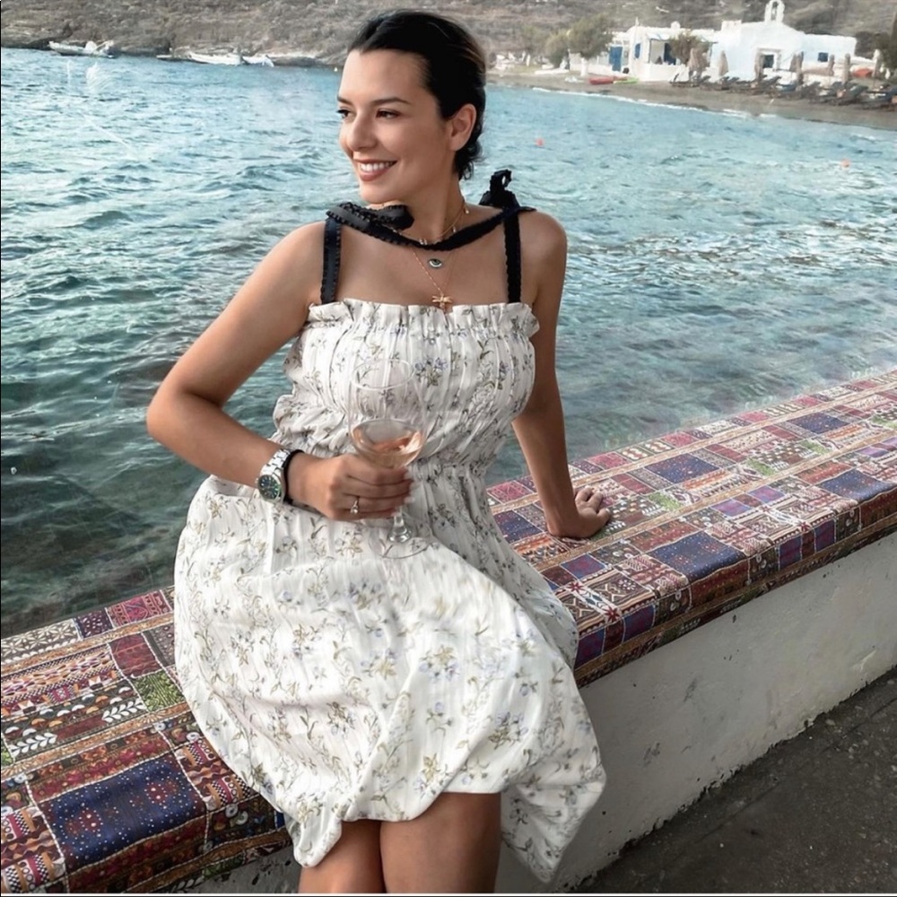 SOLD NWT Brock Collection X H&M Ribbon Tie Dress